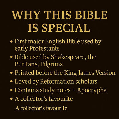 1560 Geneva Bible with Apocrypha – Vintage Digital eBook (PDF Download)