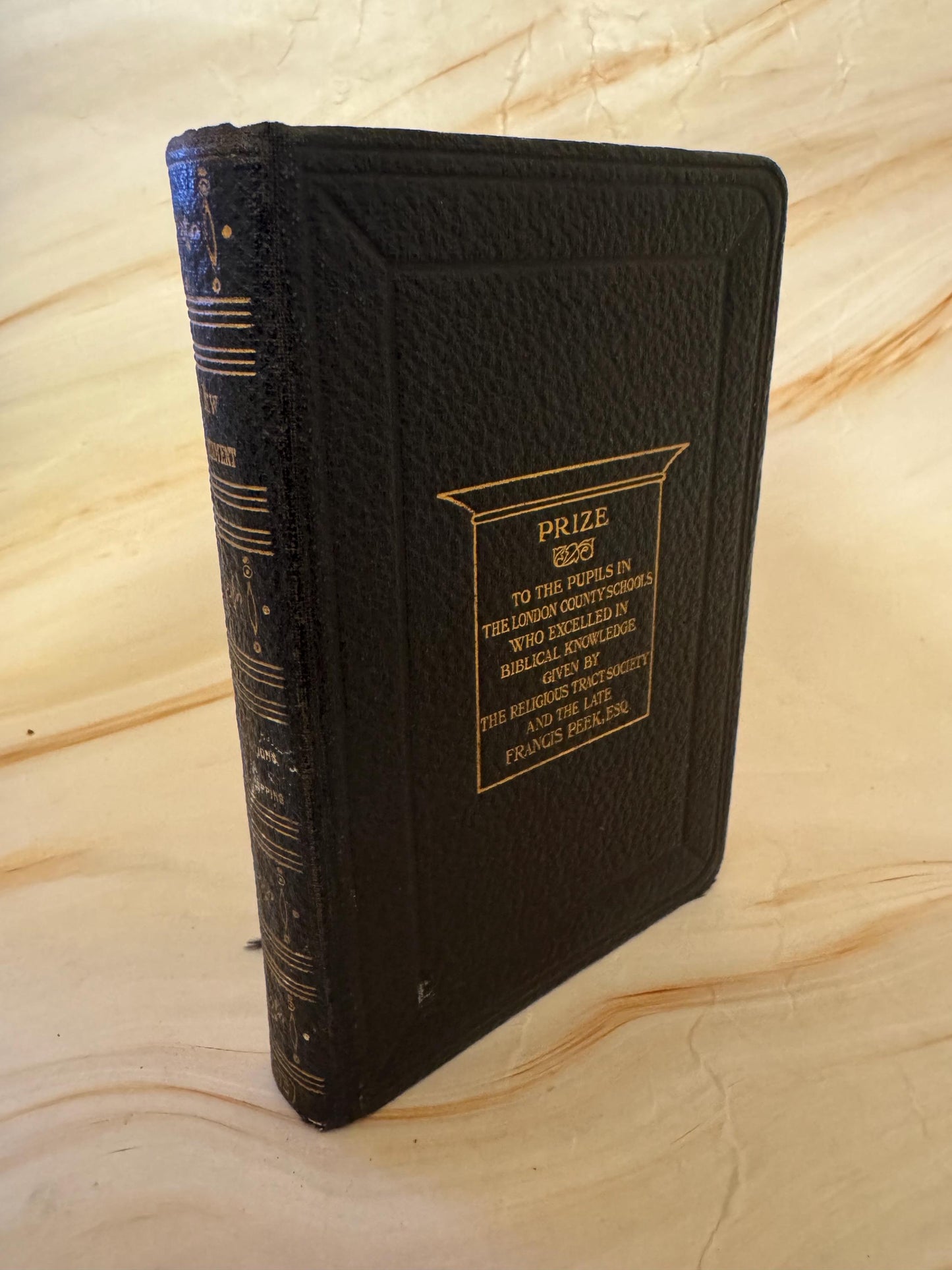 1922 Illustrated New Testament Bible Harold Copping Religious Tract Society Antique - Ref x662