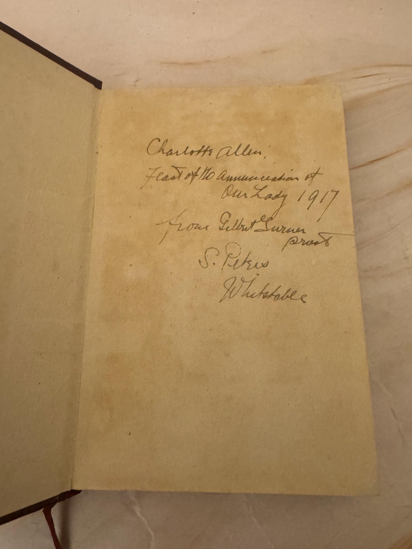 1916 Treasury of Devotion Antique Prayer Book Christian Devotional - Ref X661