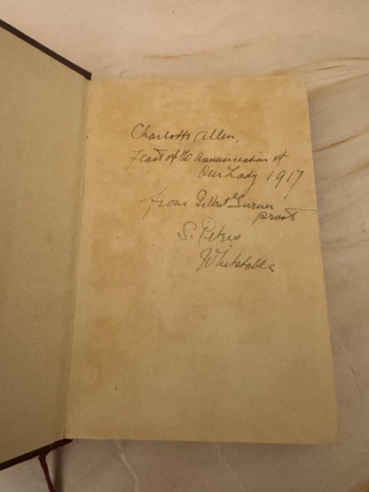 1916 Treasury of Devotion Antique Prayer Book Christian Devotional - Ref X661