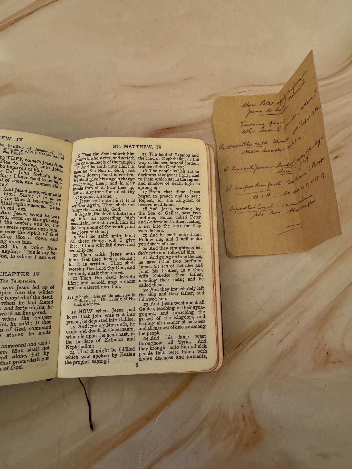1922 Illustrated New Testament Bible Harold Copping Religious Tract Society Antique - Ref x662