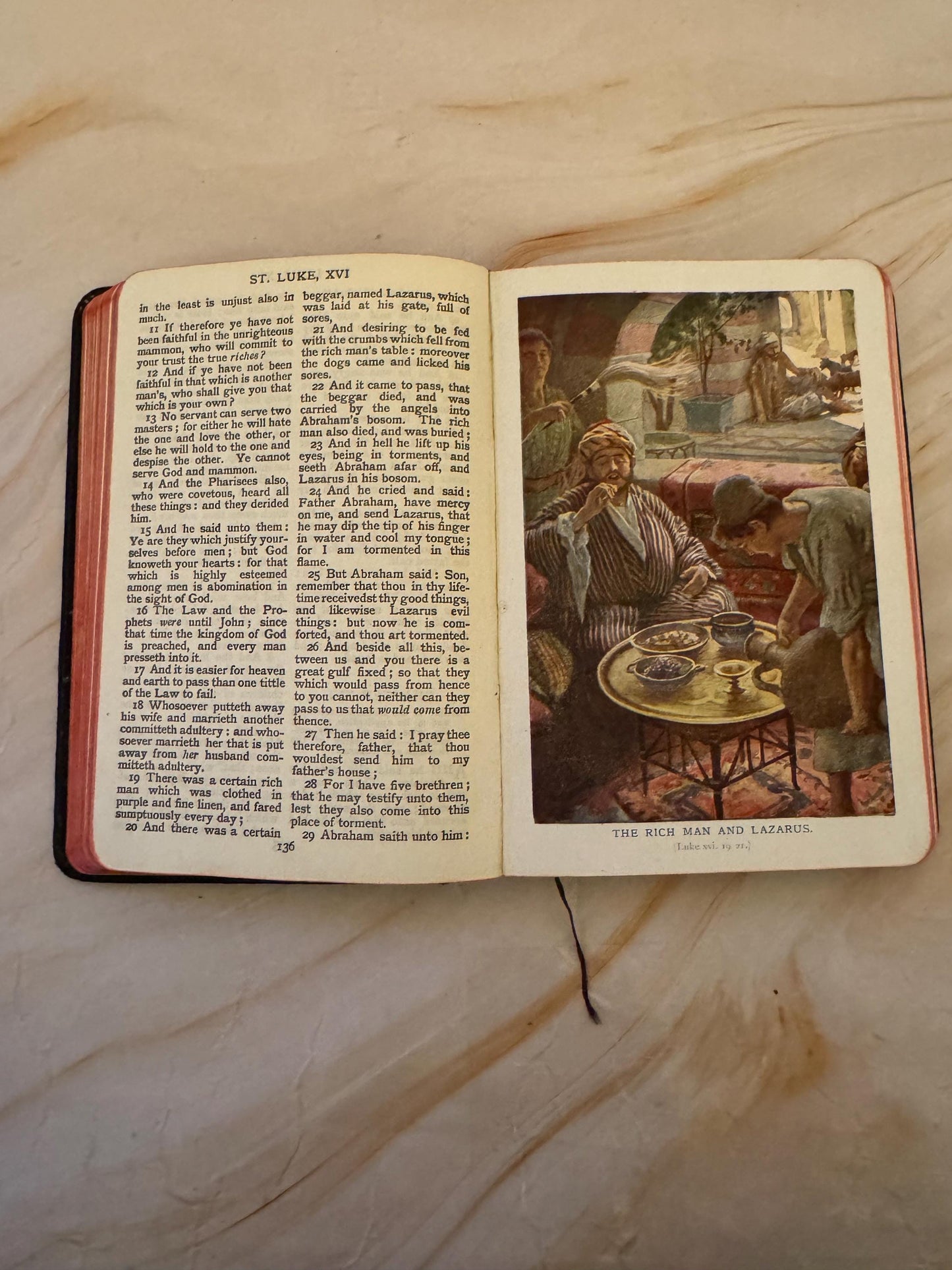 1922 Illustrated New Testament Bible Harold Copping Religious Tract Society Antique - Ref x662