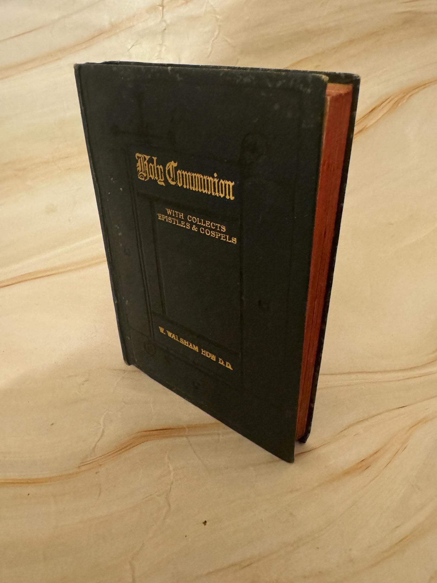1914 Holy Communion Preparation Companion Antique Christian Book - Ref X660