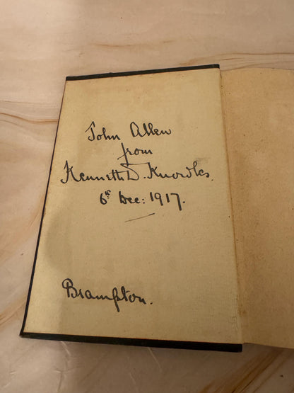 1914 Holy Communion Preparation Companion Antique Christian Book - Ref X660