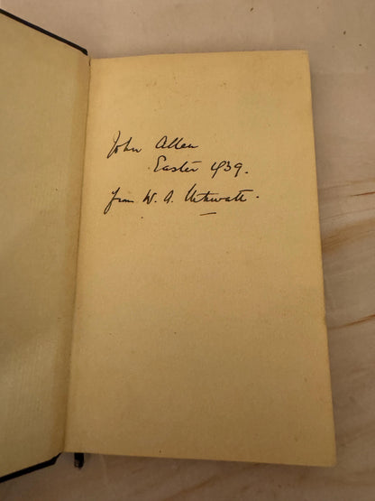 1938 An Altar Book for Servers Vintage Anglican Church Book - Ref X659