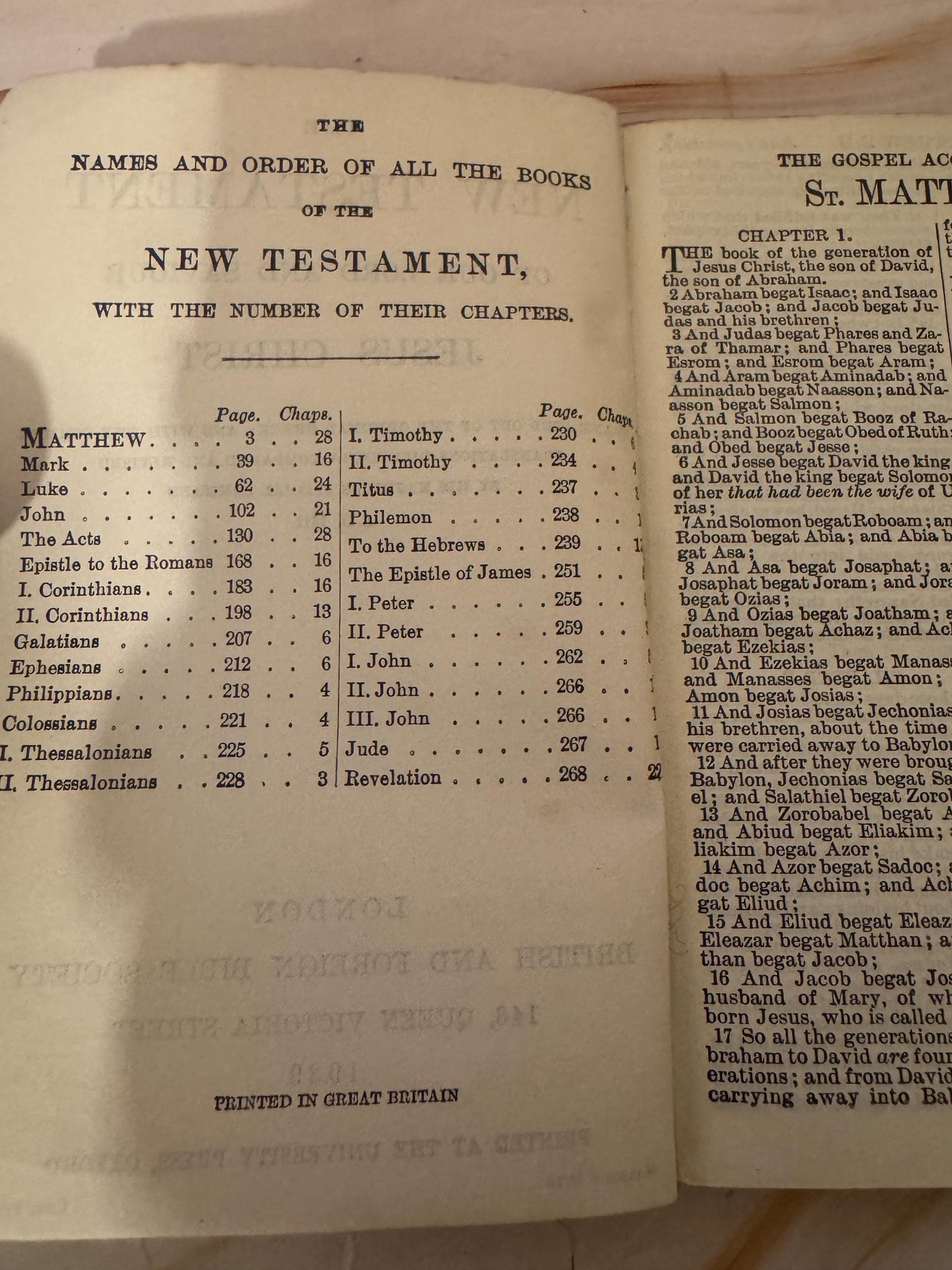 1939 WW2 New Testament and Psalms Pocket Bible - Ref X658