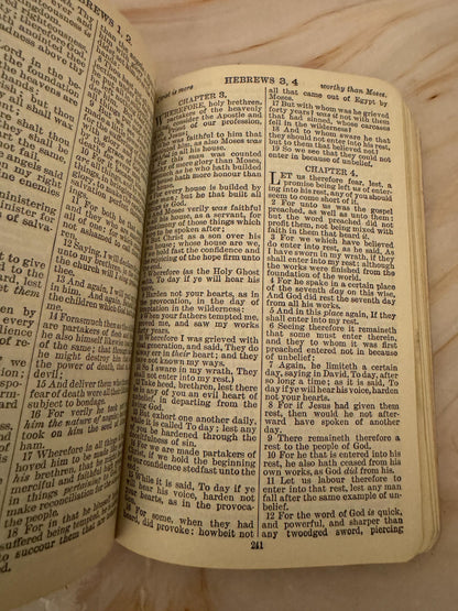 1939 WW2 New Testament and Psalms Pocket Bible - Ref X658