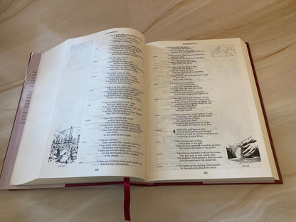 KJV Holy Bible – Prince of Wales Edition – Red Hardback – King James Version - Ref X83
