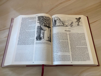 KJV Holy Bible – Prince of Wales Edition – Red Hardback – King James Version - Ref X83