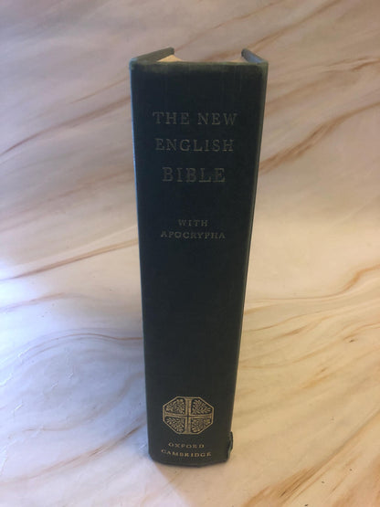 1970 New English Bible with Apocrypha – Vintage Bible – Christian Study Book - (Ref x430)