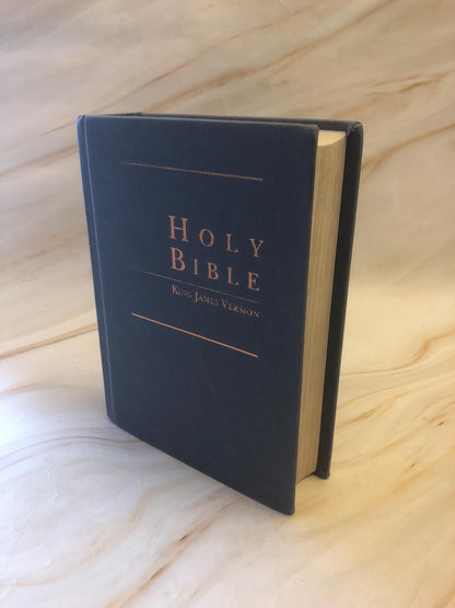 KJV Holy Bible Vintage Style Christian Gift King James Bible Small Bible Classic Bible - Ref x427