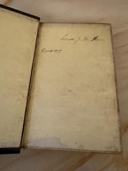 1858 Antique Holy Bible Oxford University Press Victorian Bible - Ref X654