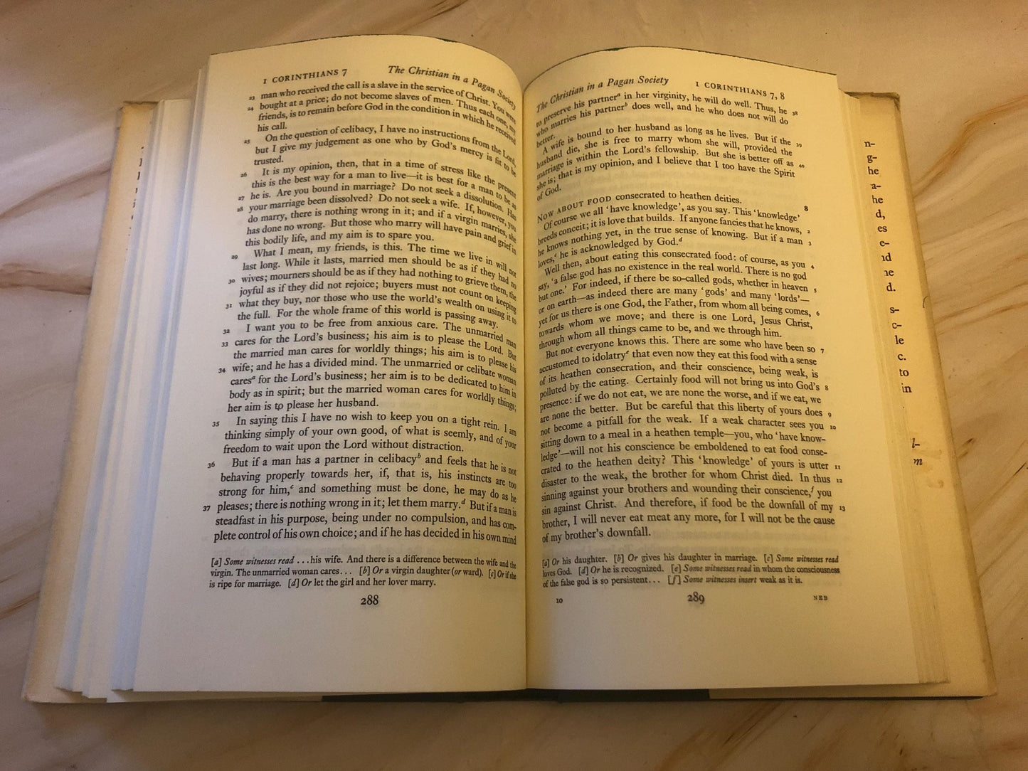 1961 New English Bible New Testament Vintage Pocket Bible Christian Book - (Ref x419)