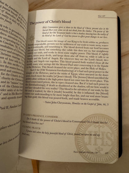 A Year With The Eucharist Catholic Devotional Book, Paul Jerome Keller OP - Ref X649