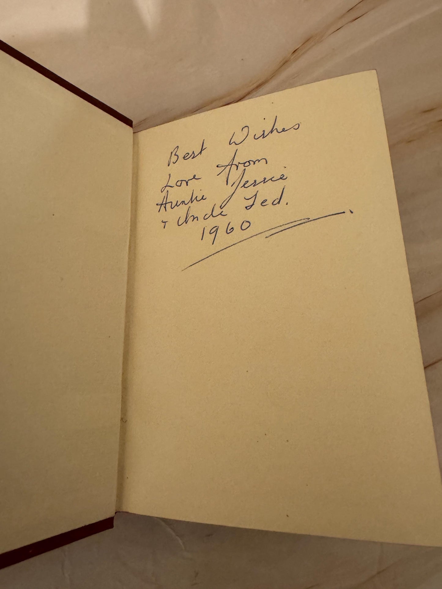 1960 Vintage Illustrated Holy Bible, Cambridge KJV Bible with Colour Plates - Ref X647