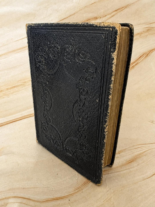 1886 Antique KJV Holy Bible, Oxford King James Bible, Victorian Family Bible - Ref X643