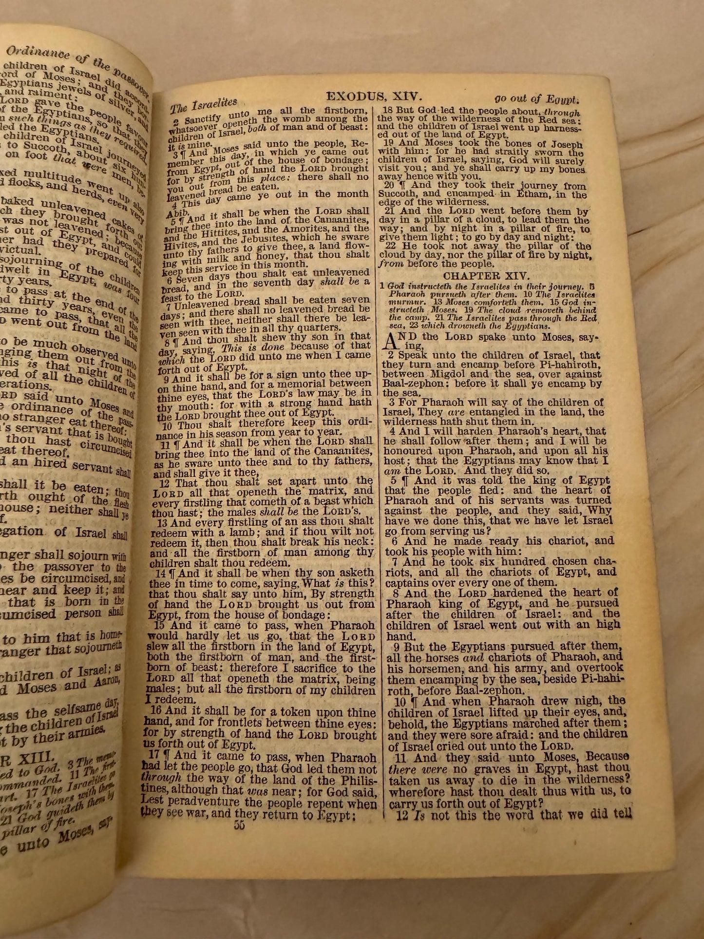 1886 Antique KJV Holy Bible, Oxford King James Bible, Victorian Family Bible - Ref X643