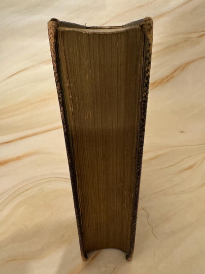 1888 Antique KJV Holy Bible, Victorian King James Bible, British and Foreign Bible Society - Ref X642