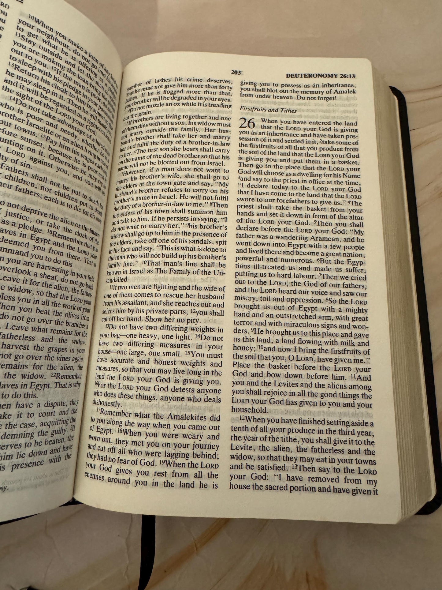 1995 NIV Holy Bible with Bible Guide, Black Leather New International Version Boxed Bible - Ref x637