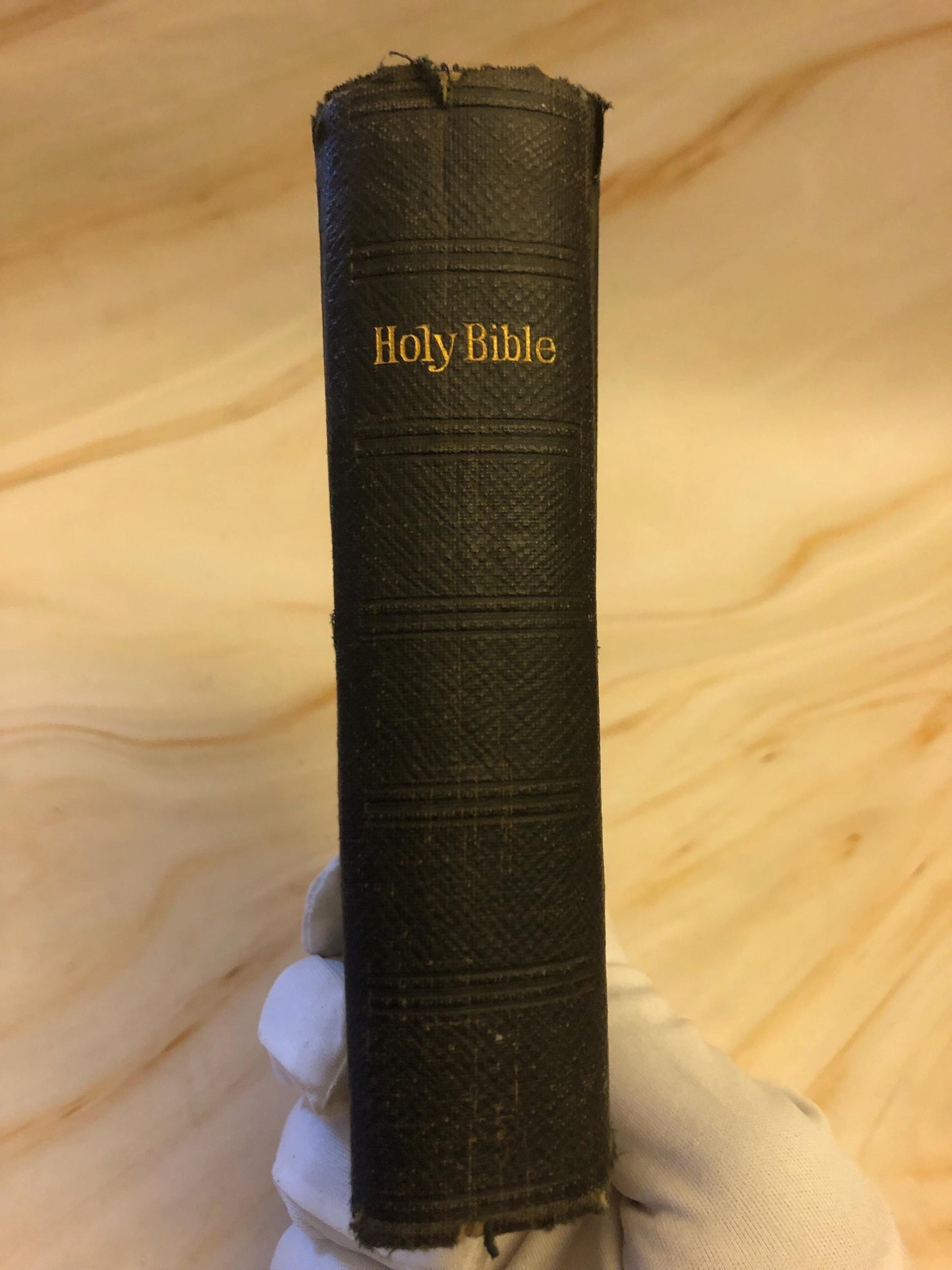 1921 Holy Bible – Antique Christian Bible – Small Pocket Bible - Ref x417