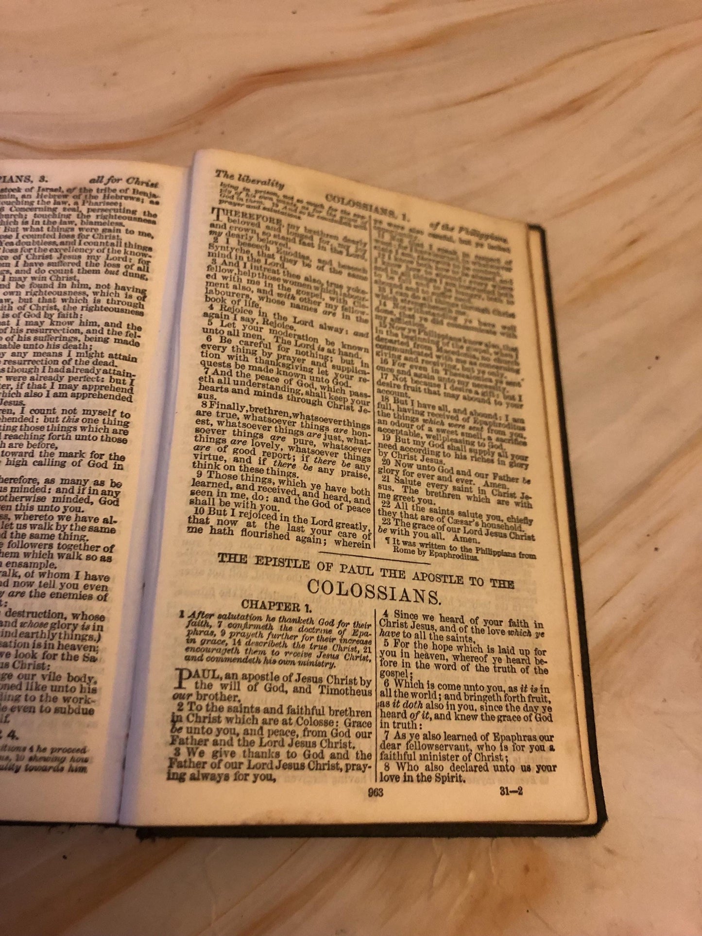 1921 Holy Bible – Antique Christian Bible – Small Pocket Bible - Ref x417