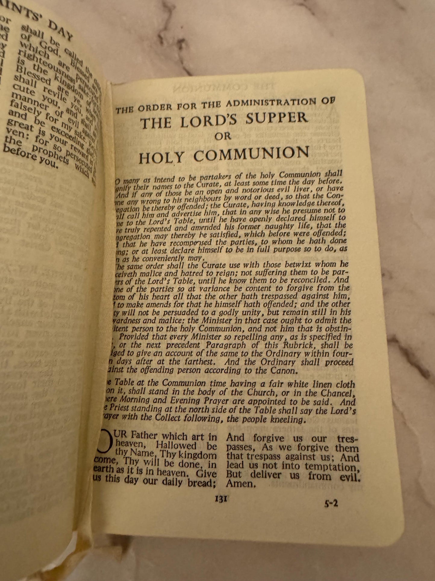 1941 Book of Common Prayer – Church of England Pocket Edition with Case – Vintage Christian Gift - Ref X634