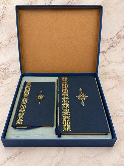 1940 Holy Bible & Common Prayer Set KJV – Leather Bound Boxed Gift- Ref X626