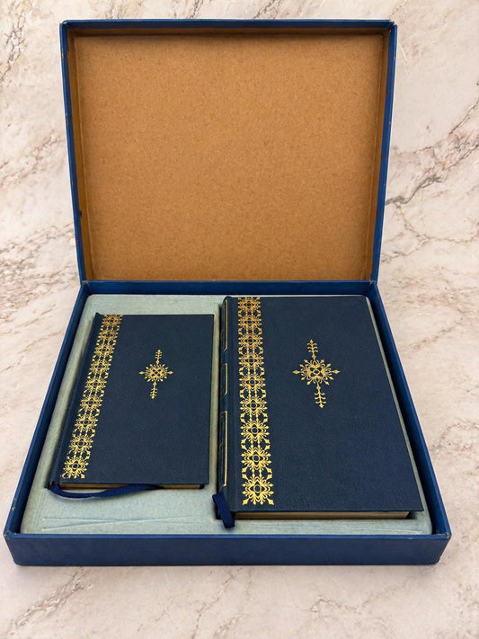 1940 Holy Bible & Common Prayer Set KJV – Leather Bound Boxed Gift- Ref X626