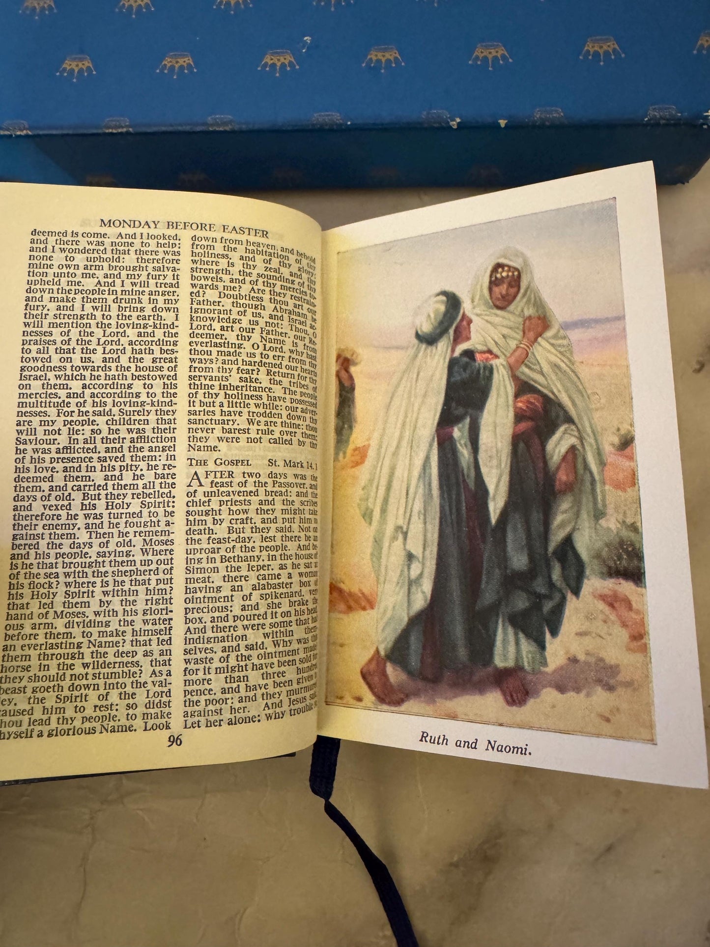 1940 Holy Bible & Common Prayer Set KJV – Leather Bound Boxed Gift- Ref X626
