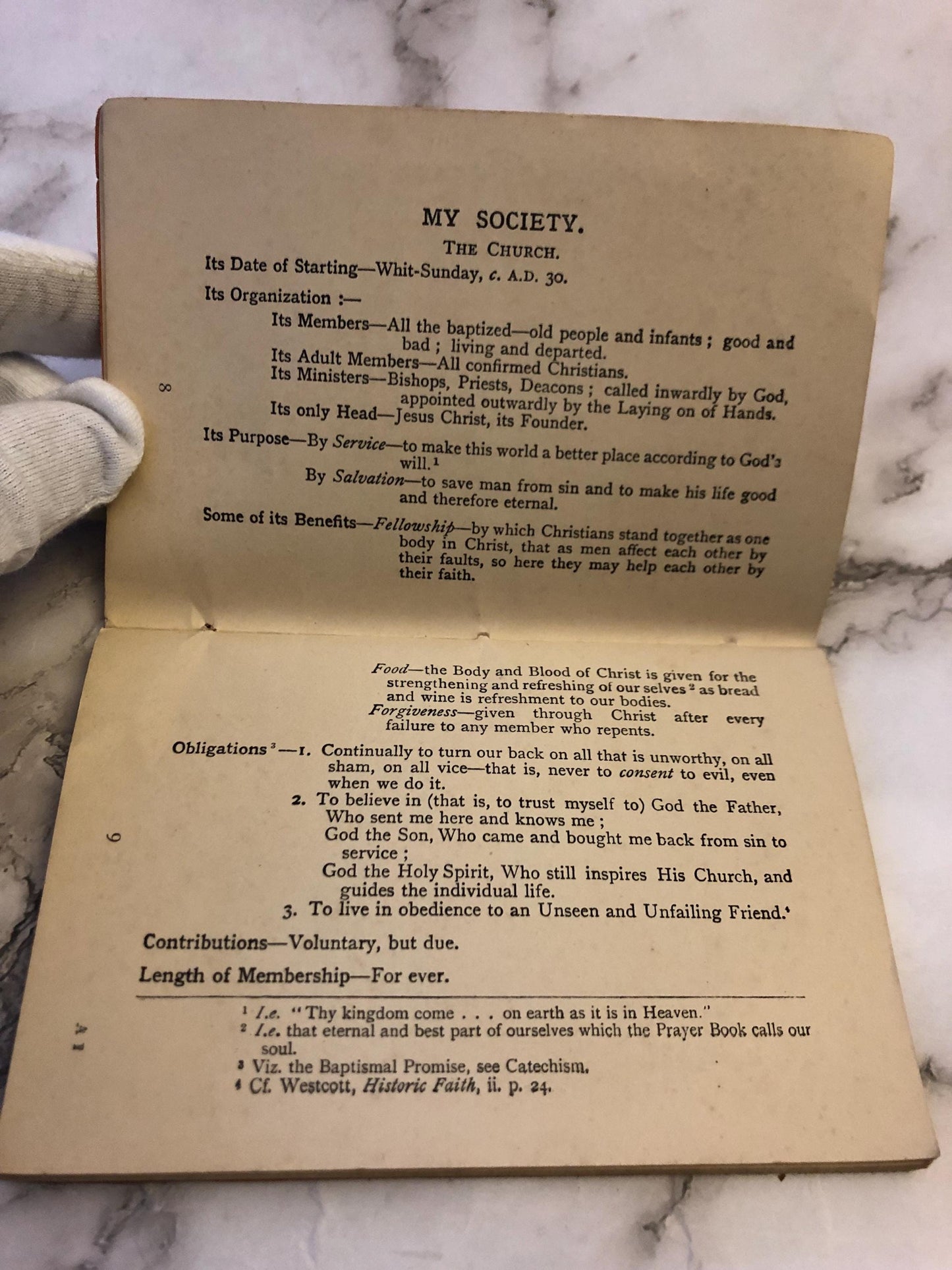 1933 Antique Prayer Book for Women Vintage Christian Prayer Book Gift - (Ref x387)