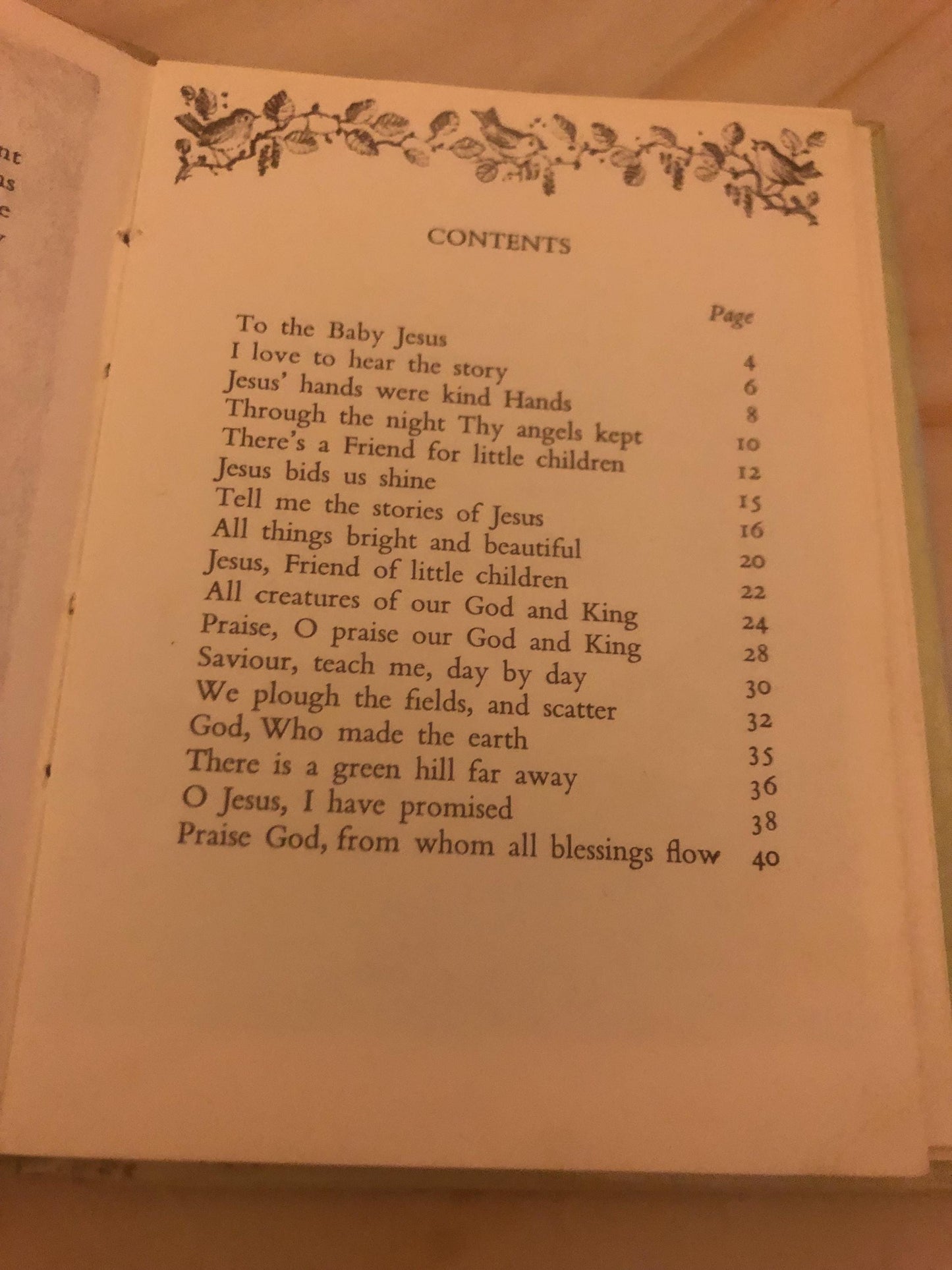 1978 Illustrated Children’s Hymn Book Christian Songs- Ref x488