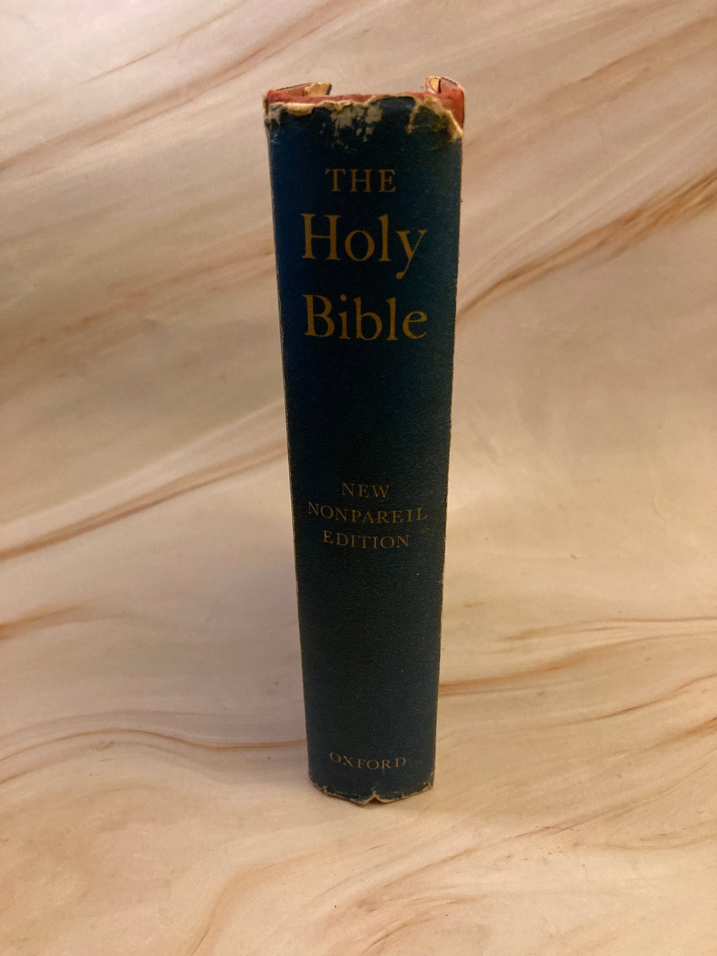 1965 Oxford Holy Bible Nonpareil Edition Compact KJV - (Ref x211)