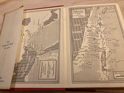 1965 Oxford Holy Bible Nonpareil Edition Compact KJV - (Ref x211)