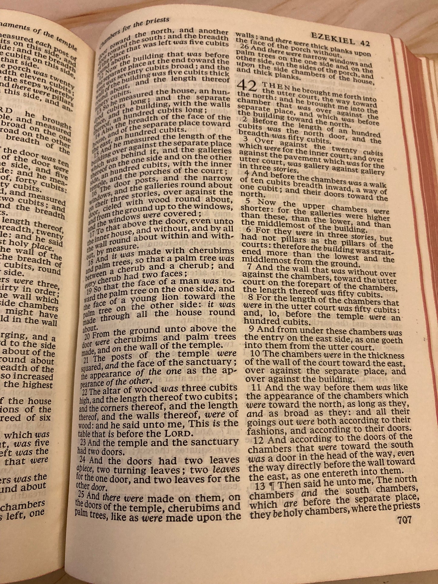 1965 Oxford Holy Bible Nonpareil Edition Compact KJV - (Ref x211)
