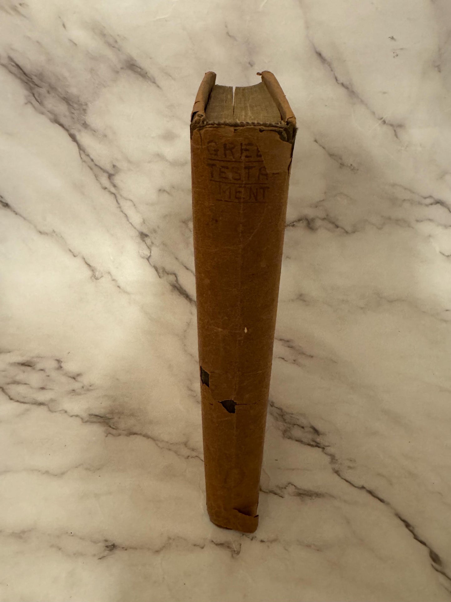 1889 Greek New Testament Tischendorf Edition Novum Testamentum Graece - Ref x532