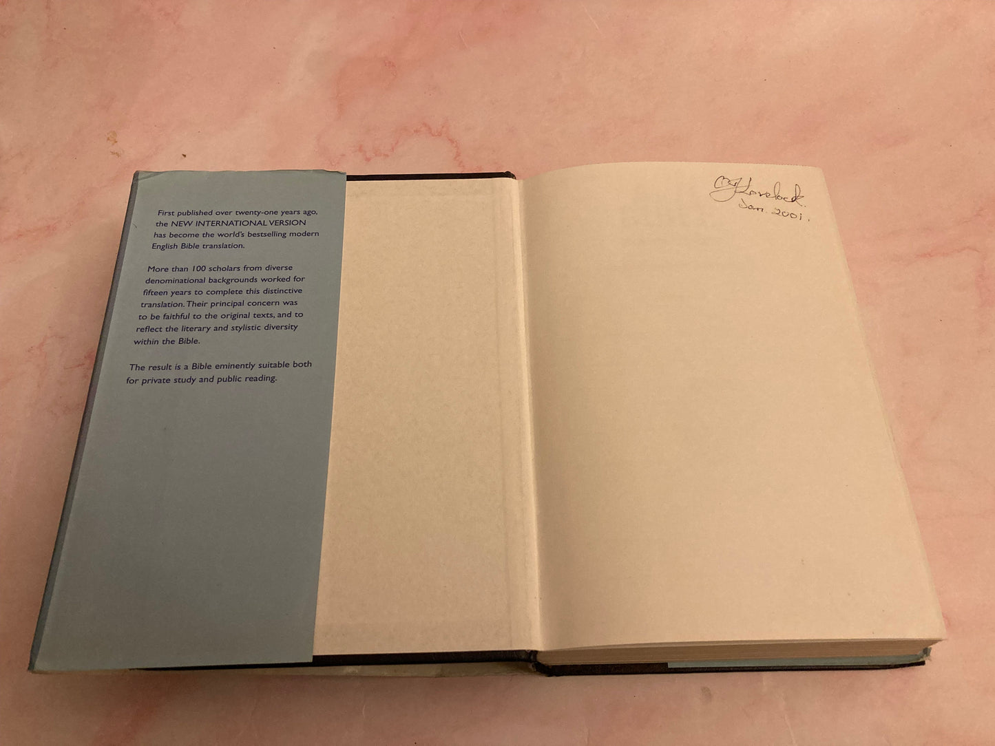 NIV Holy Bible 2000 Confirmation Edition Christian Bible Gift Bible - (Ref x197)