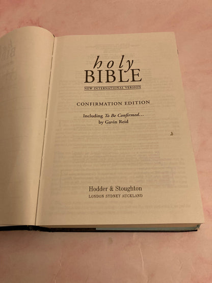 NIV Holy Bible 2000 Confirmation Edition Christian Bible Gift Bible - (Ref x197)