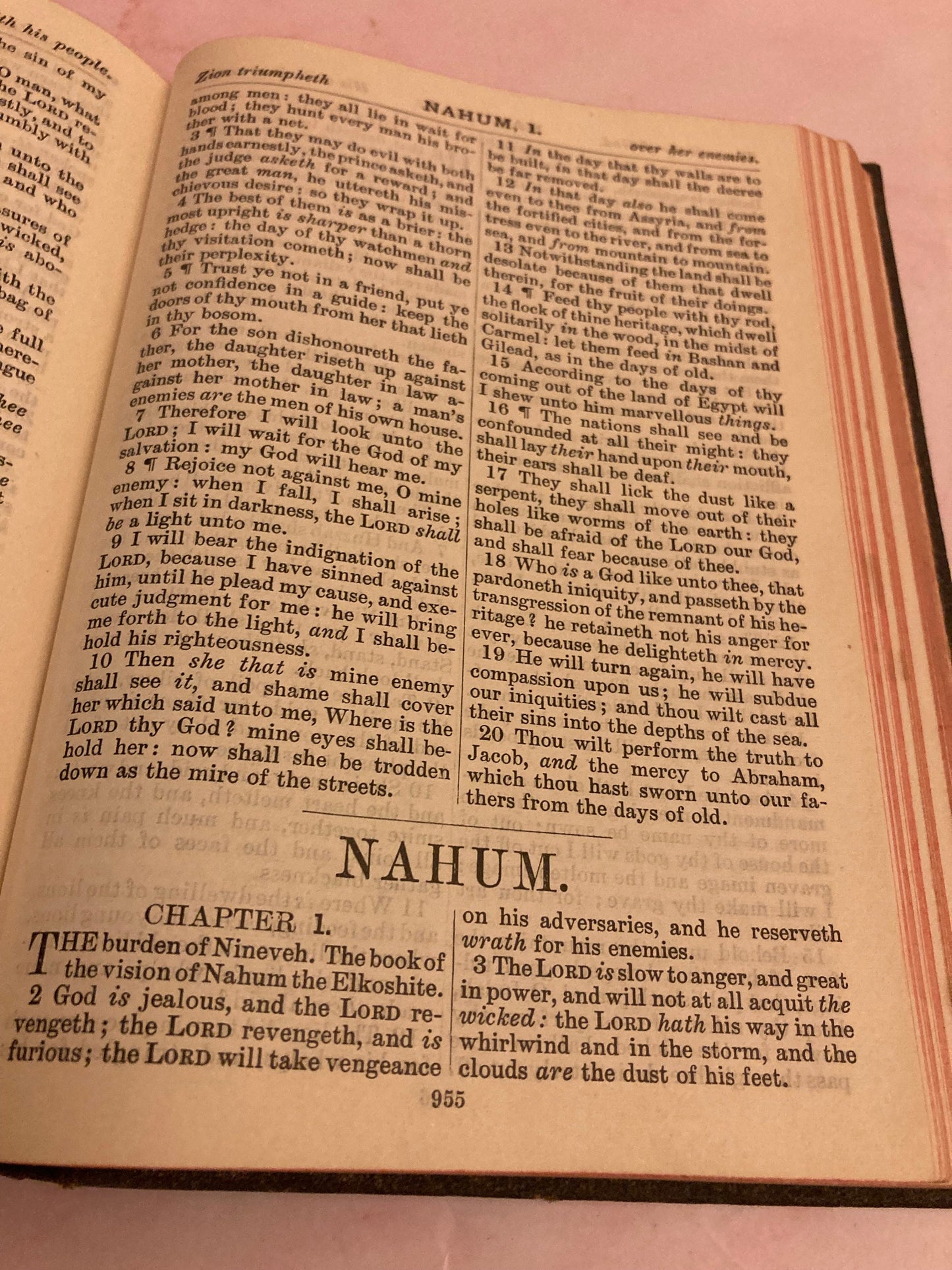 1952 Holy Bible – British & Foreign Bible Society Vintage KJV Bible - (Ref 191)