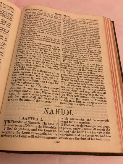 1952 Holy Bible – British & Foreign Bible Society Vintage KJV Bible - (Ref 191)