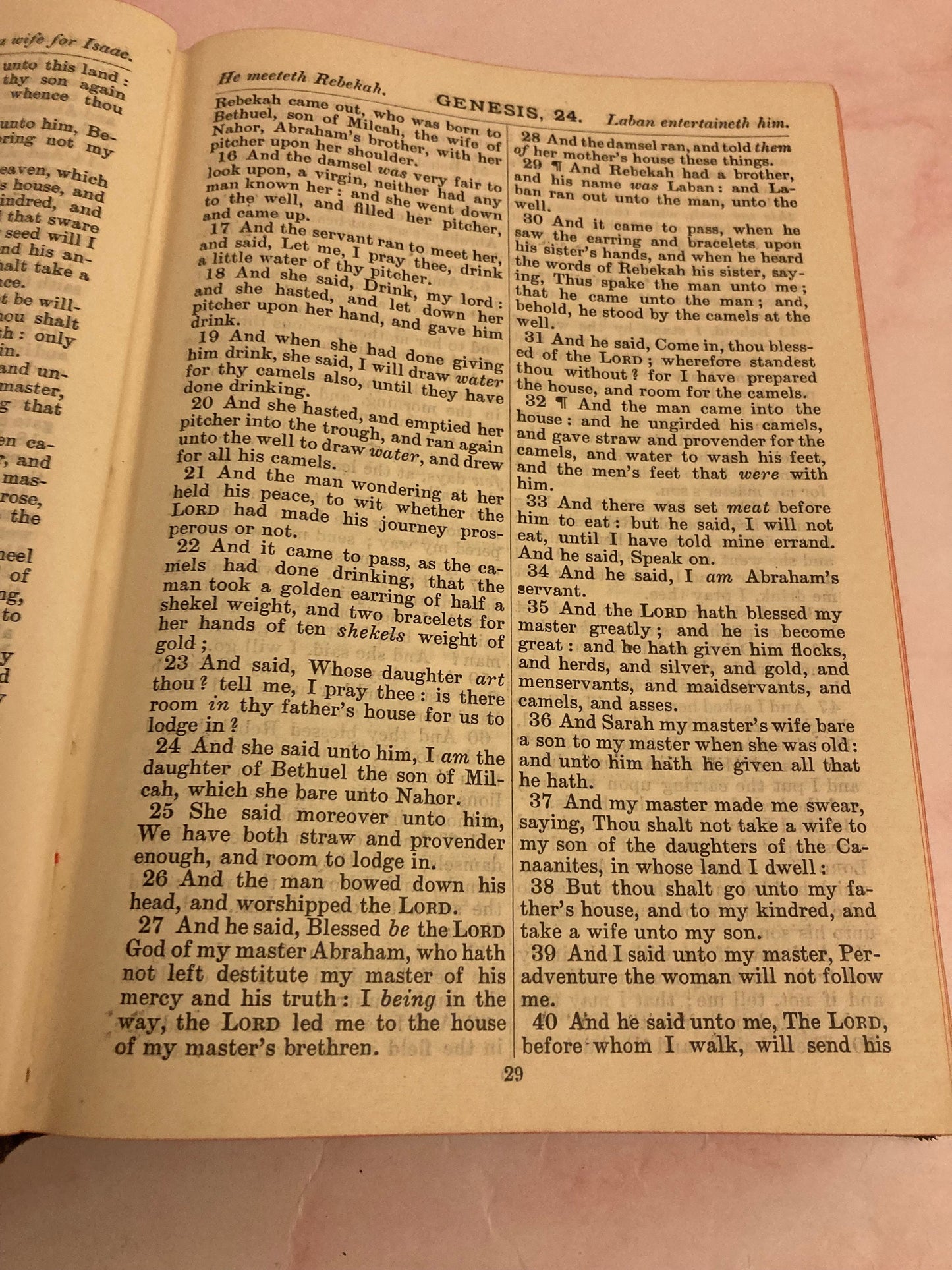 1952 Holy Bible – British & Foreign Bible Society Vintage KJV Bible - (Ref 191)