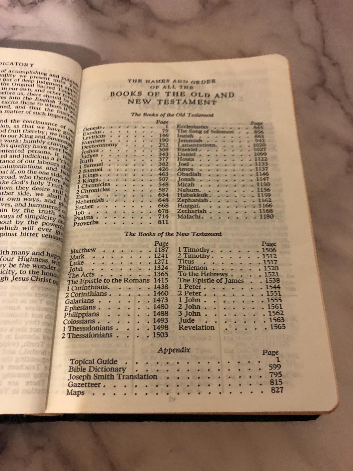 1979 KJV Bible Latter Day Saints Vintage Bible Christian Bible LDS Bible - Ref x370