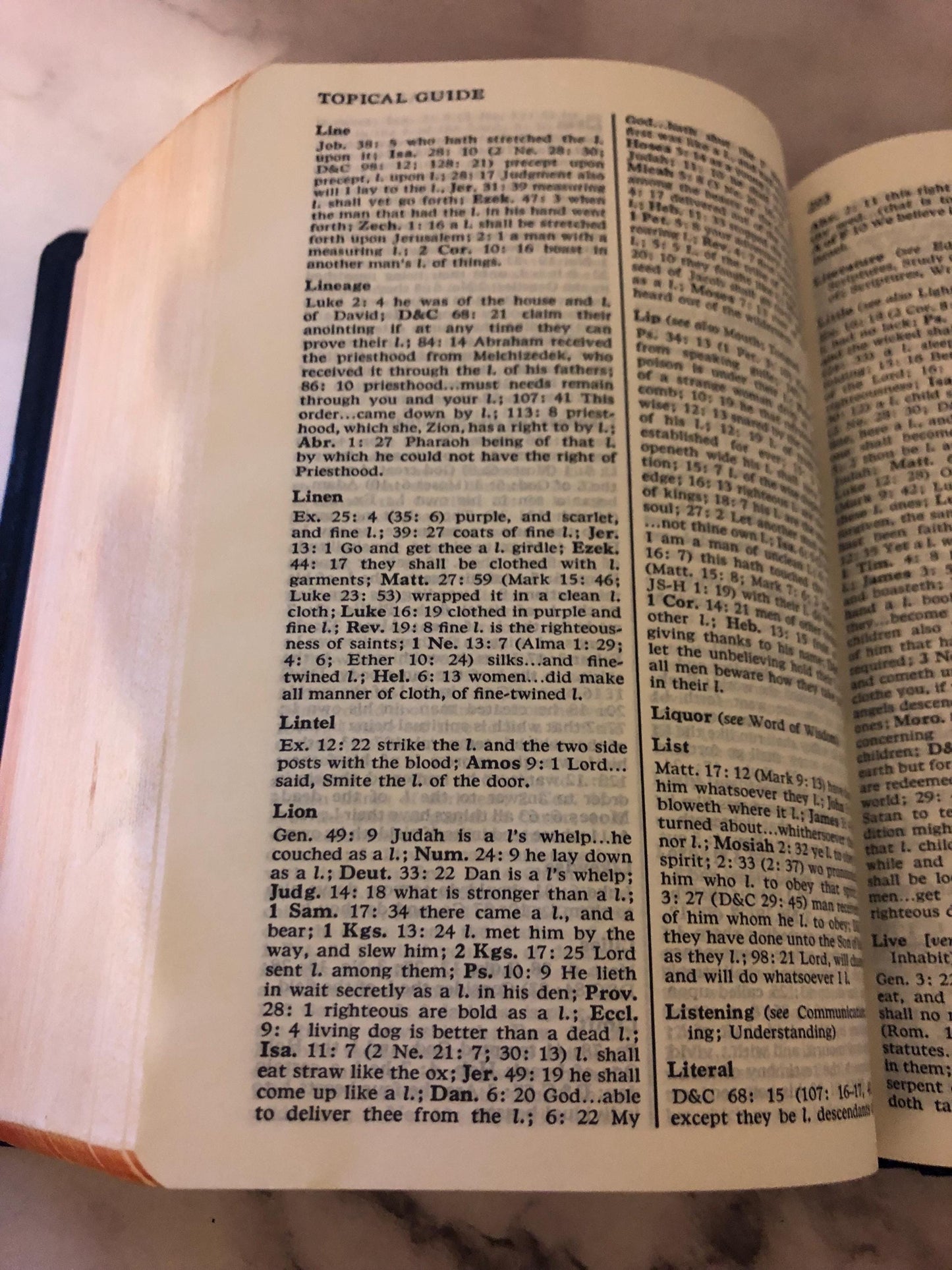 1979 KJV Bible Latter Day Saints Vintage Bible Christian Bible LDS Bible - Ref x370