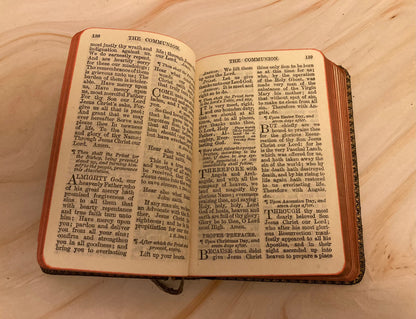 Vintage Pocket Prayer Book Common Prayer Hymns Anglican Church Small Hymnal - (Ref X179)