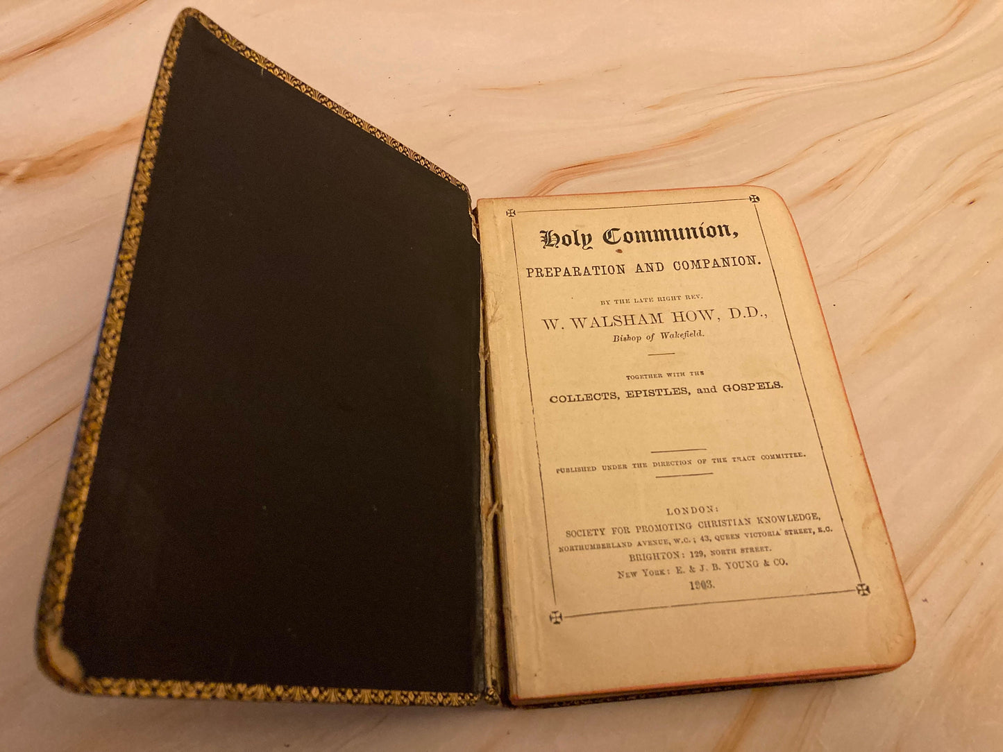 1903 Holy Communion Small Prayer Book - (Ref X177)