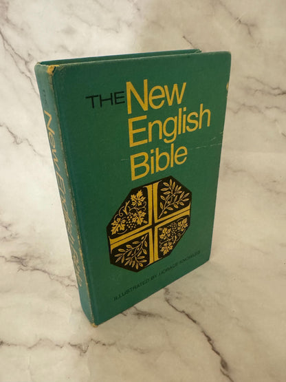 1972 New English Bible Illustration Hardcover - Ref x597