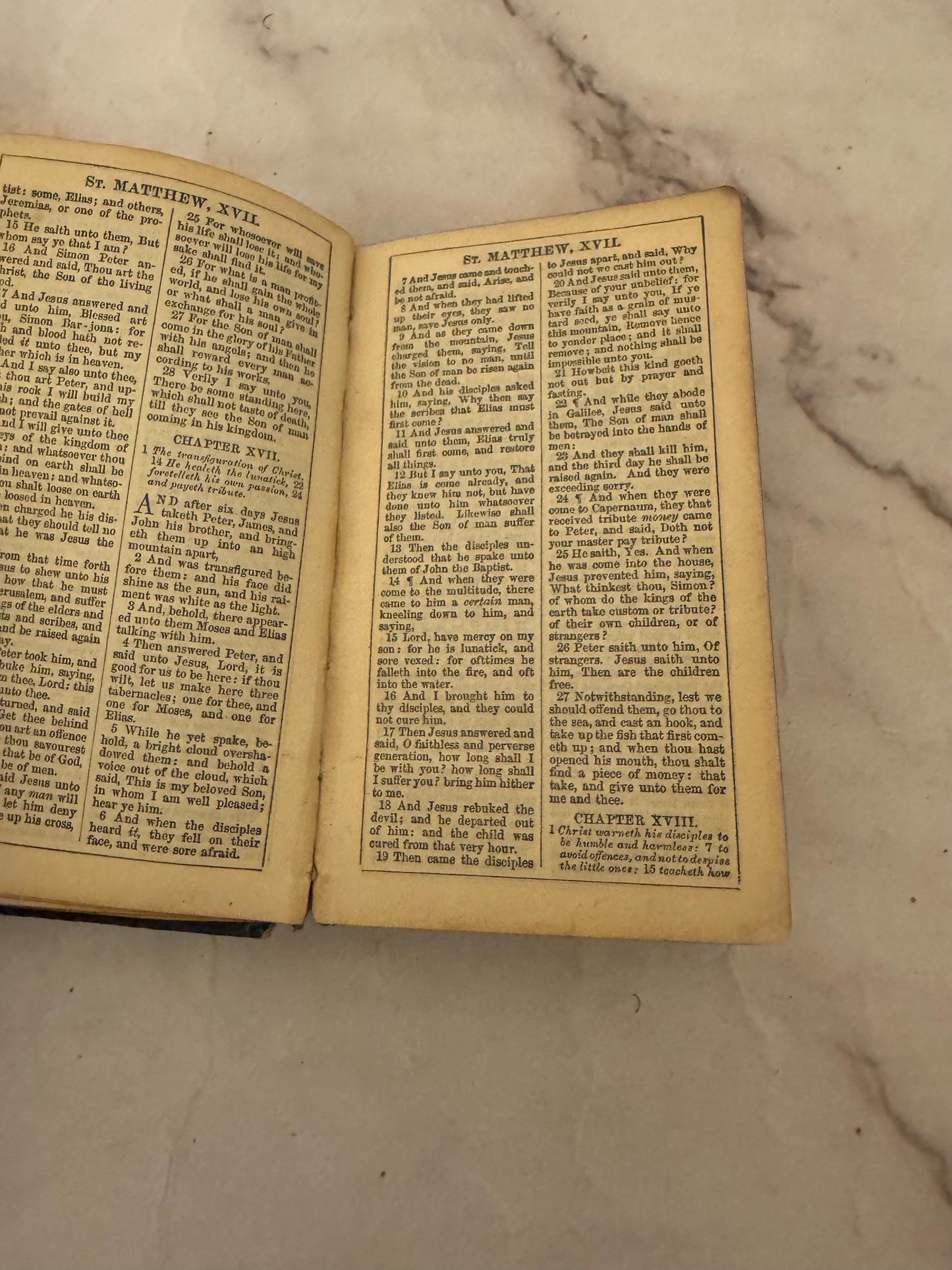 1854 Oxford Miniature New Testament Bible- Ref x596