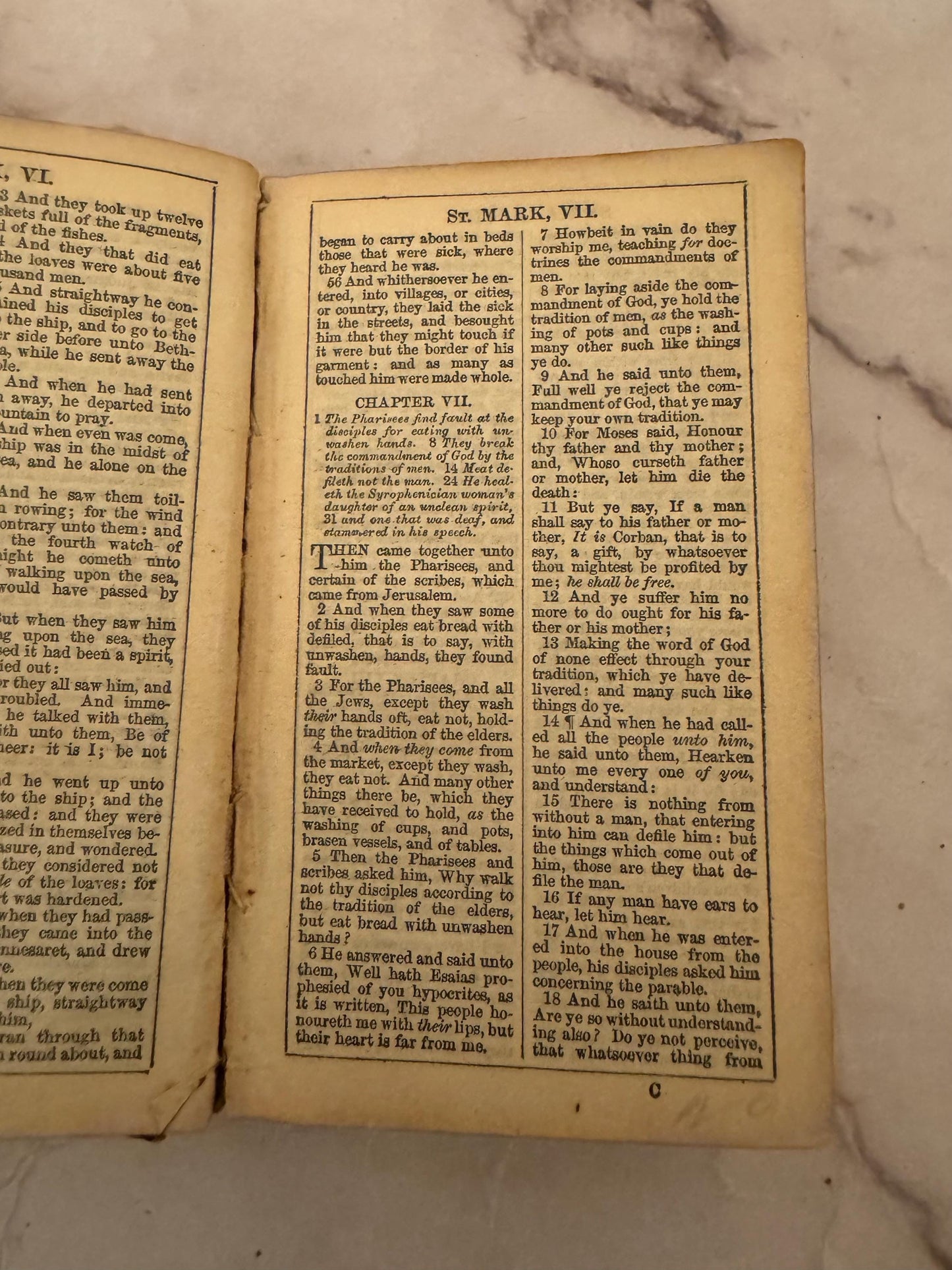 1854 Oxford Miniature New Testament Bible- Ref x596