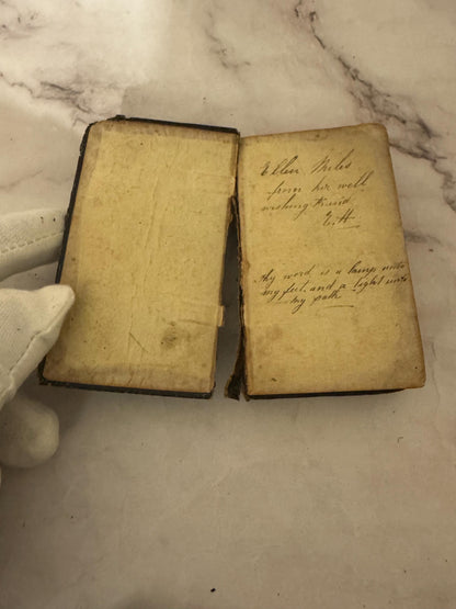 1854 Oxford Miniature New Testament Bible- Ref x596
