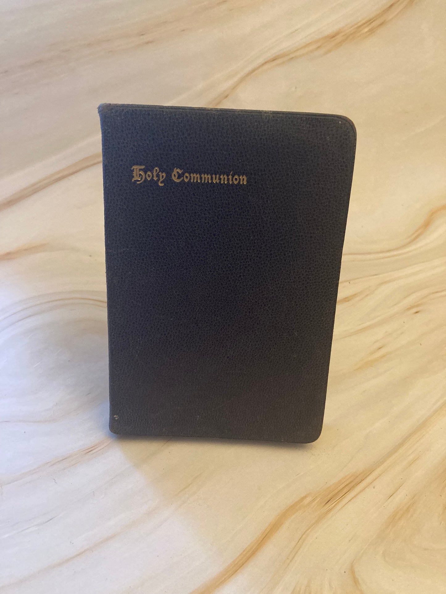 1907 Holy Communion Book Pocket Prayer Book Vintage Christian Religious Book - (x24)