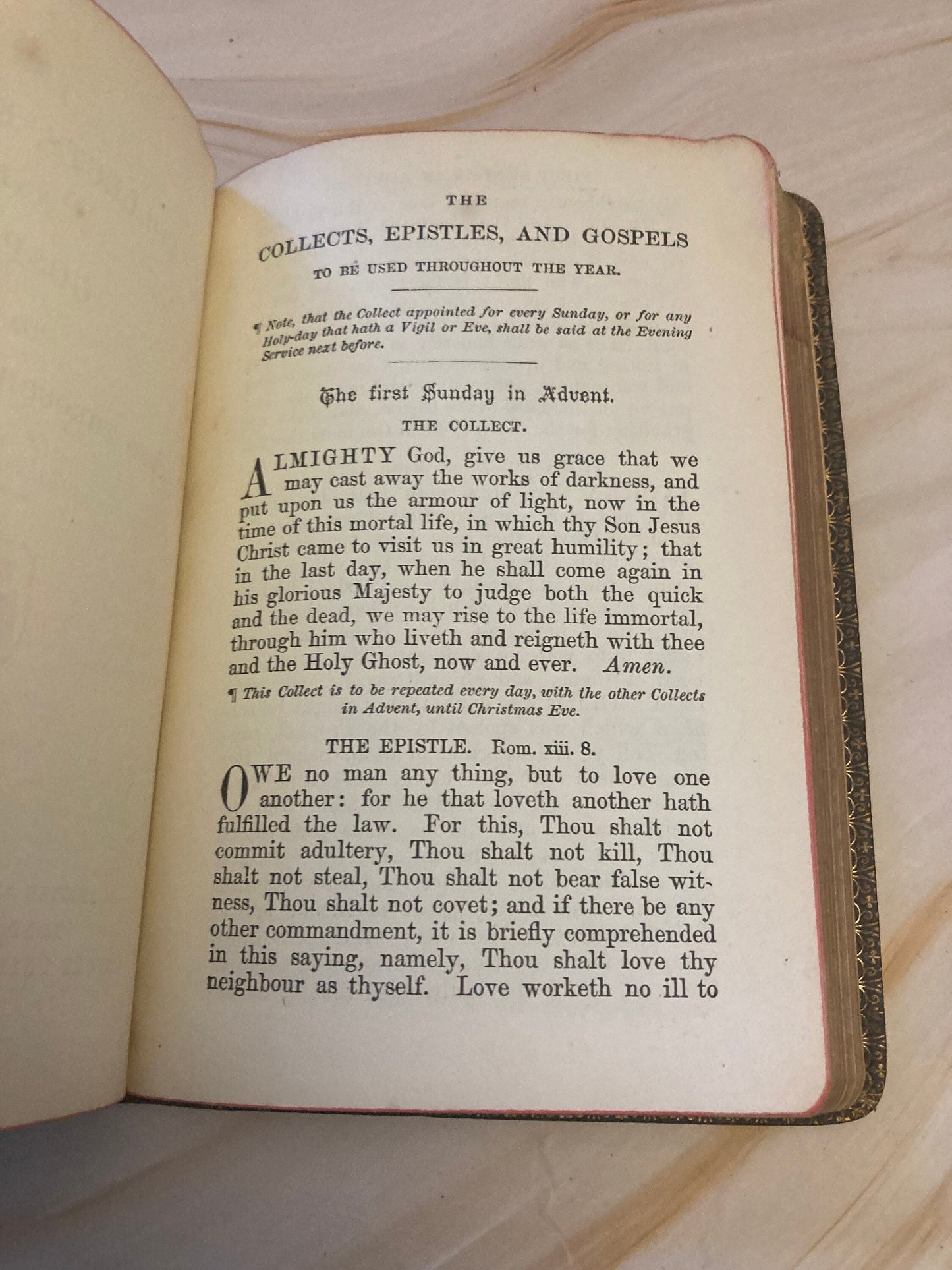 1907 Holy Communion Book Pocket Prayer Book Vintage Christian Religious Book - (x24)